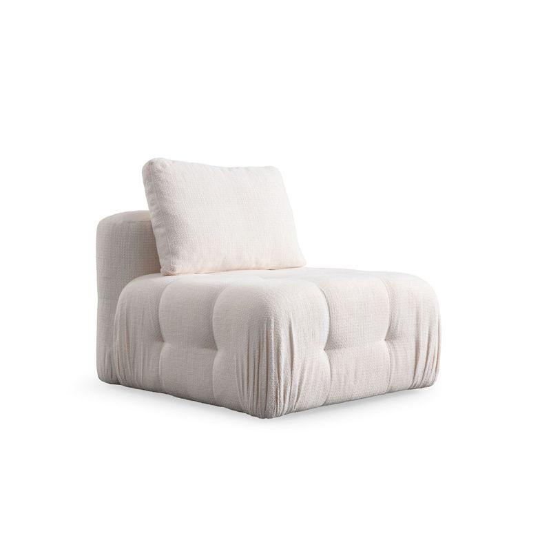 Casa si Gradina - Mobilier - Canapele si coltare - Canapele - Canapea 3 locuri, Atelier Del Sofa, lemn fag si pal, alb, 290x100x65 cm - Infinity.ro