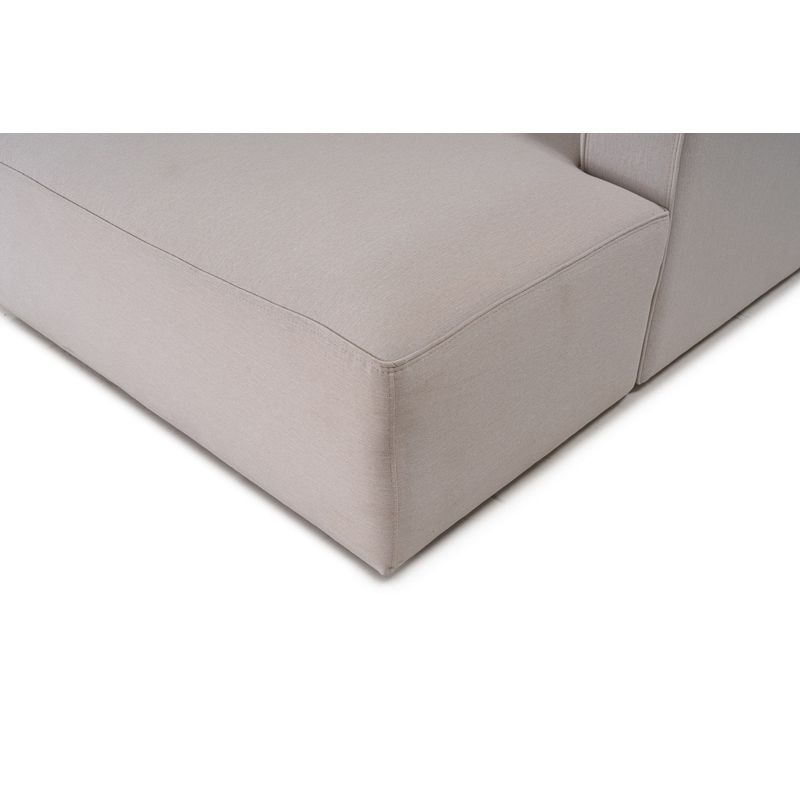 Casa si Gradina - Mobilier - Canapele si coltare - Coltare - Coltar, Atelier Del Sofa, tesatura cu textura moale, ecru, 230x180x69 cm - Infinity.ro