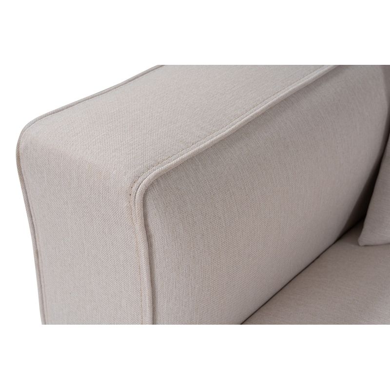 Casa si Gradina - Mobilier - Canapele si coltare - Coltare - Coltar, Atelier Del Sofa, tesatura cu textura moale, ecru, 230x180x69 cm - Infinity.ro