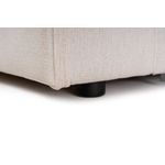 Casa si Gradina - Mobilier - Canapele si coltare - Coltare - Coltar, Atelier Del Sofa, tesatura cu textura moale, ecru, 230x180x69 cm - Infinity.ro