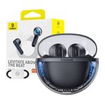 TV, Audio-Video si Foto - Portabile audio - Casti audio - Casti In-Ear Baseus Bowie E5x, Wireless, Bluetooth 5.3, Microfon, Negru - Infinity.ro