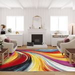 Casa si Gradina - Textile si covoare - Covoare - Covoare casa - Covor, Conceptum Hypnose, multicolor, 160x230 cm, bumbac si poliester, antiderapant, 625HFT3310 - Infinity.ro