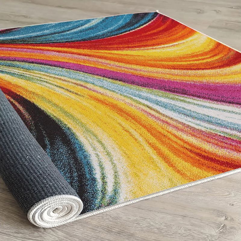 Casa si Gradina - Textile si covoare - Covoare - Covoare casa - Covor, Conceptum Hypnose, multicolor, 160x230 cm, bumbac si poliester, antiderapant, 625HFT3310 - Infinity.ro