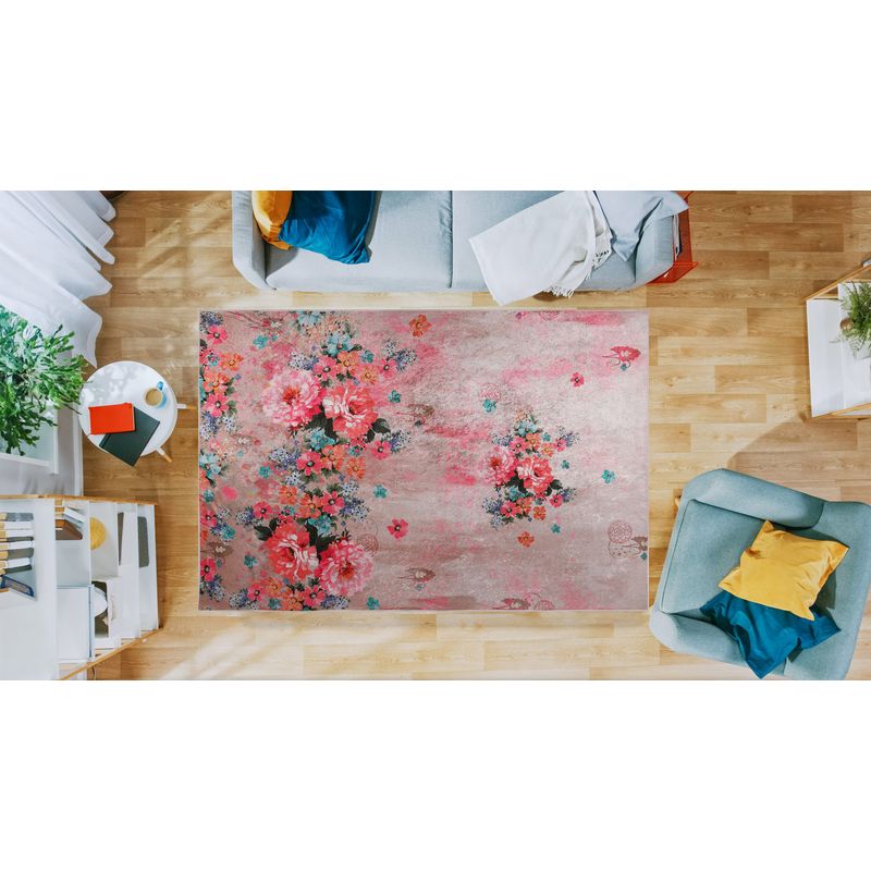 Casa si Gradina - Textile si covoare - Covoare - Covoare casa - Covor, Conceptum Hypnose, multicolor, 160x230 cm, 100% poliester, antiderapant, 593HFT1832 - Infinity.ro