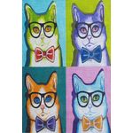 Casa si Gradina - Textile si covoare - Covoare - Covorase intrare - Covoras de hol, Conceptum Hypnose, multicolor, 80x200 cm, 100% poliester, antiderapant, 559HFT1130 - Infinity.ro