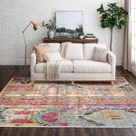 Casa si Gradina - Textile si covoare - Covoare - Covoare casa - Covor, Conceptum Hypnose, multicolor, 160x230 cm, 70% bumbac, 30% poliester, antiderapant, 625HFT4354 - Infinity.ro