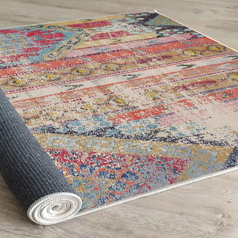 Casa si Gradina - Textile si covoare - Covoare - Covoare casa - Covor, Conceptum Hypnose, multicolor, 160x230 cm, 70% bumbac, 30% poliester, antiderapant, 625HFT4354 - Infinity.ro