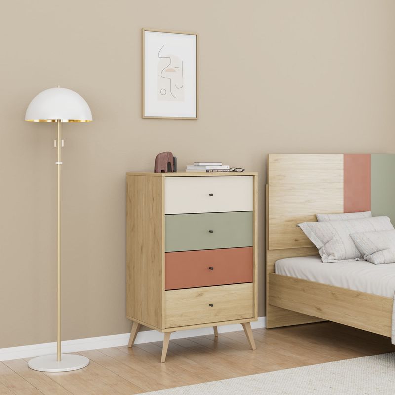 Casa si Gradina - Mobilier - Comode si corpuri - Comode - Comoda, Hanah Home, pal melaminat, multicolor, 60x44x100 cm - Infinity.ro