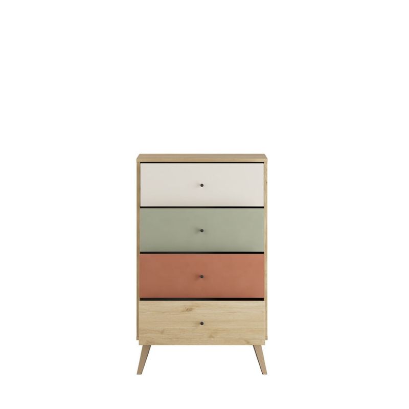 Casa si Gradina - Mobilier - Comode si corpuri - Comode - Comoda, Hanah Home, pal melaminat, multicolor, 60x44x100 cm - Infinity.ro