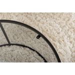 Casa si Gradina - Mobilier - Mese si birouri - Masute de cafea - Masa de cafea, Hanah Home, sticla securizata si metal, negru si gri, 80x80x43 cm - Infinity.ro