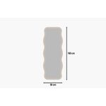 Casa si Gradina - Decoratiuni - Oglinzi - Oglinda, Hanah Home, mdf, nisip, 50x160x2.2 cm, 116SAM1193 - Infinity.ro