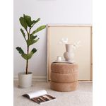 Casa si Gradina - Mobilier - Scaune si fotolii - Tabureti - Taburet, Hanah Home, teddy, camel, 40x40x40 cm - Infinity.ro