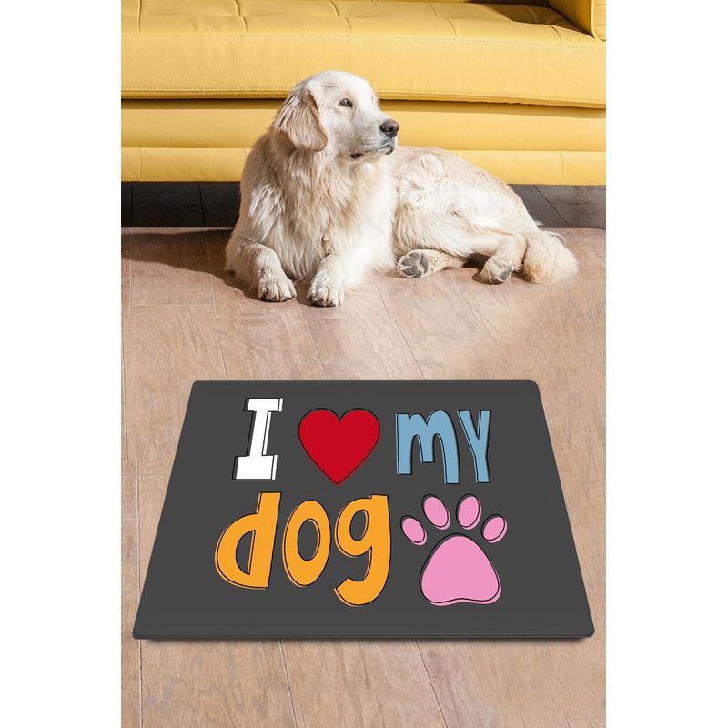 Petshop - Ingrijire si Igiena - Litiere si accesorii - Accesorii litiere - Covoras pentru litiera, Conceptum Hypnose, pvc, multicolor, 40x60 cm, antiderapant, 486CHL1224 - Infinity.ro