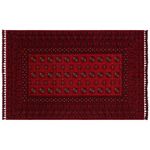 Casa si Gradina - Textile si covoare - Covoare - Covorase intrare - Covoras de intrare, Conceptum Hypnose, rosu, 80x150 cm, acril chenille si poliester, antiderapant - Infinity.ro