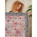 Casa si Gradina - Textile si covoare - Covoare - Covoare casa - Covor, Conceptum Hypnose, 100% bumbac, crem, rosu, portocaliu, albastru, verde, 160x230 cm, antiderapant - Infinity.ro