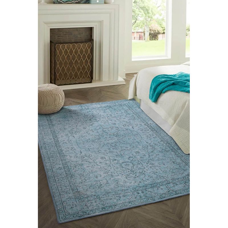 Casa si Gradina - Textile si covoare - Covoare - Covoare casa - Covor, Conceptum Hypnose, albastru, 75x230 cm, 100% poliester, 473RTP3309 - Infinity.ro