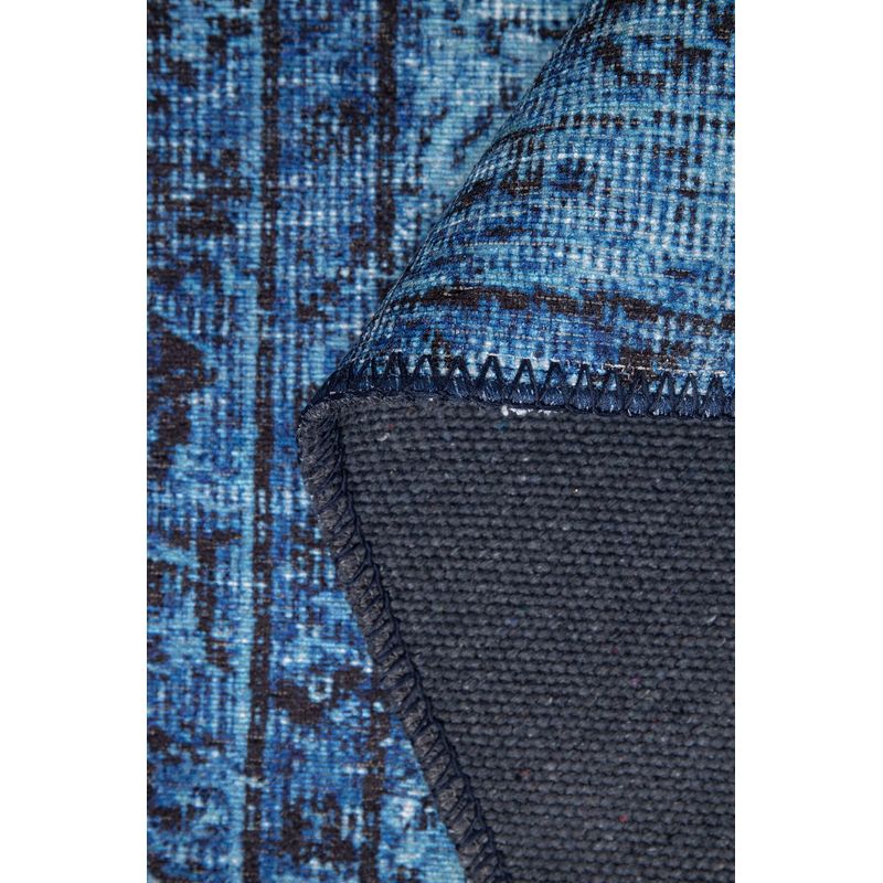 Casa si Gradina - Textile si covoare - Covoare - Covoare casa - Covor, Conceptum Hypnose, albastru, 75x230 cm, 100% poliester, 473RTP3279 - Infinity.ro