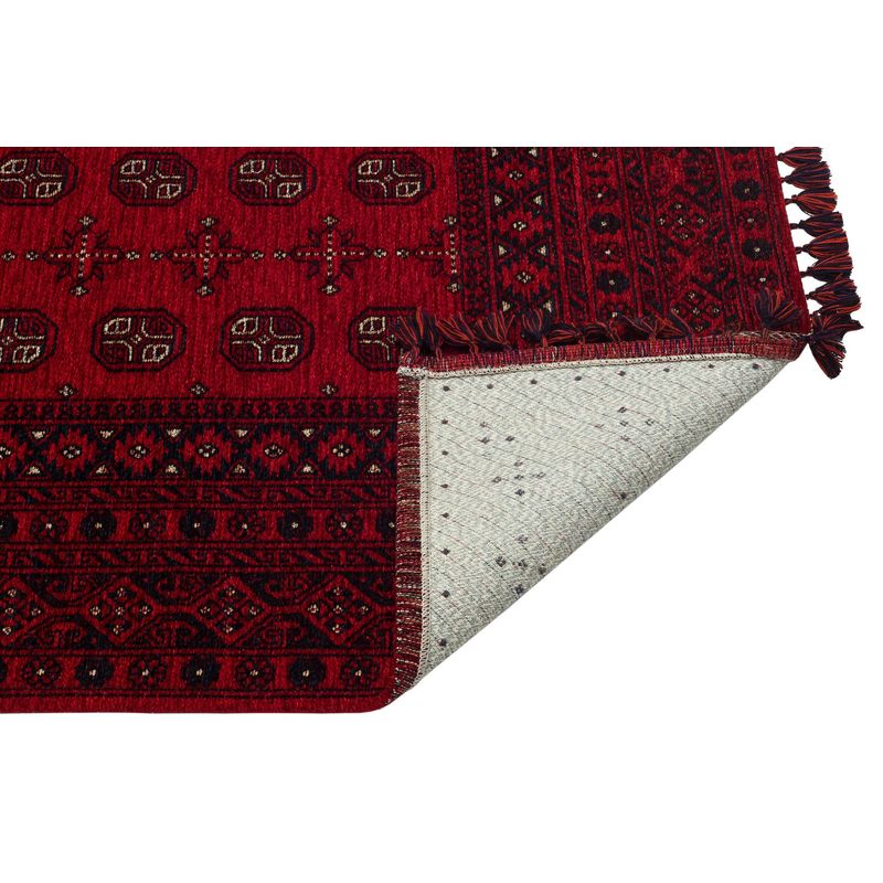 Casa si Gradina - Textile si covoare - Covoare - Covorase intrare - Covoras de intrare, Conceptum Hypnose, rosu, 80x150 cm, acril chenille si poliester, antiderapant - Infinity.ro