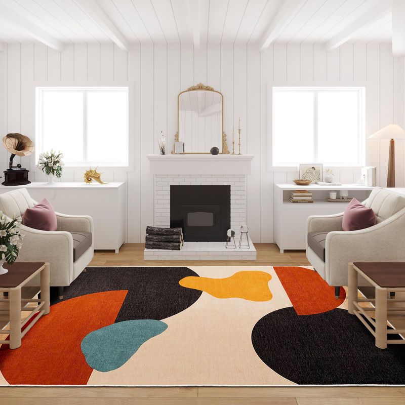 Casa si Gradina - Textile si covoare - Covoare - Covoare casa - Covor, Conceptum Hypnose, multicolor, 120x180 cm, 70% bumbac, 30% poliester, antiderapant, 625HFT1141 - Infinity.ro