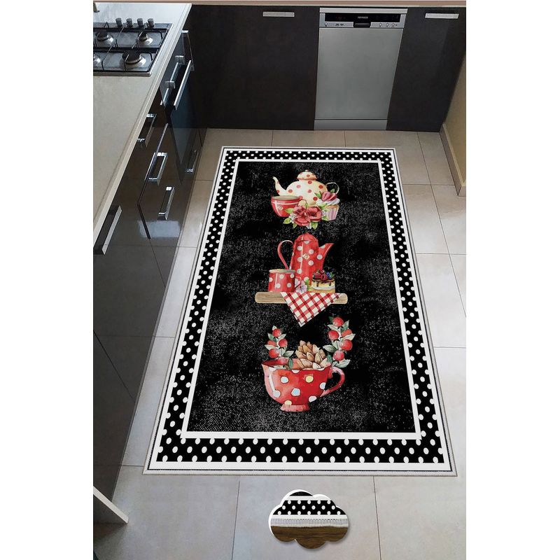 Casa si Gradina - Textile si covoare - Covoare - Covoare casa - Covor, Conceptum Hypnose, multicolor, 60x100 cm, 100% poliester, antiderapant, 945HFT2402 - Infinity.ro