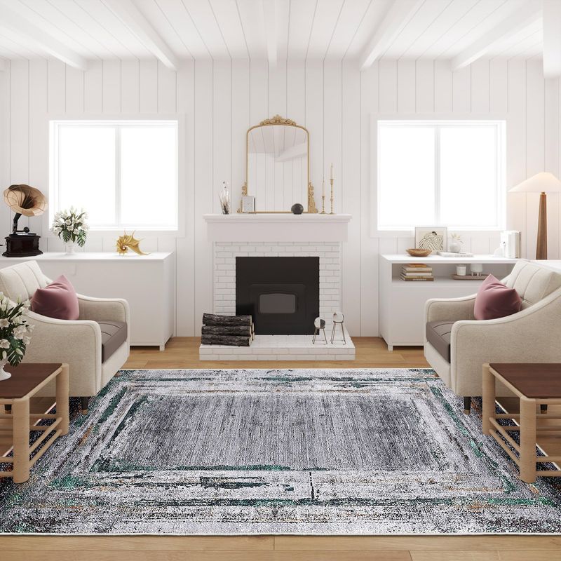 Casa si Gradina - Textile si covoare - Covoare - Covoare casa - Covor, Conceptum Hypnose, gri, 80x150 cm, 70% bumbac, antiderapant - Infinity.ro