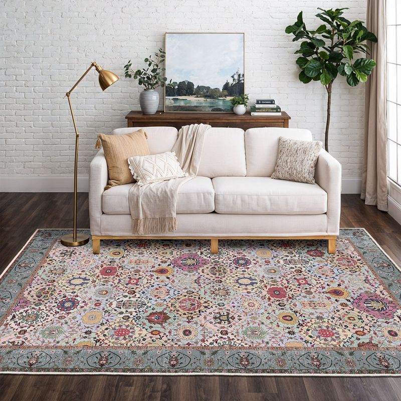 Casa si Gradina - Textile si covoare - Covoare - Covoare casa - Covor, Conceptum Hypnose, multicolor, 120x180 cm, 100% bumbac, antiderapant - Infinity.ro
