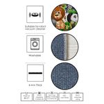 Casa si Gradina - Textile si covoare - Covoare - Covoare casa - Covor, Conceptum Hypnose, multicolor, 140x140 cm, bumbac si poliester, antibacterian - Infinity.ro