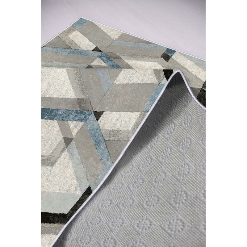 Casa si Gradina - Textile si covoare - Covoare - Covoare casa - Covor, Conceptum Hypnose, gri, 60x100 cm, 100% poliester, antiderapant - Infinity.ro