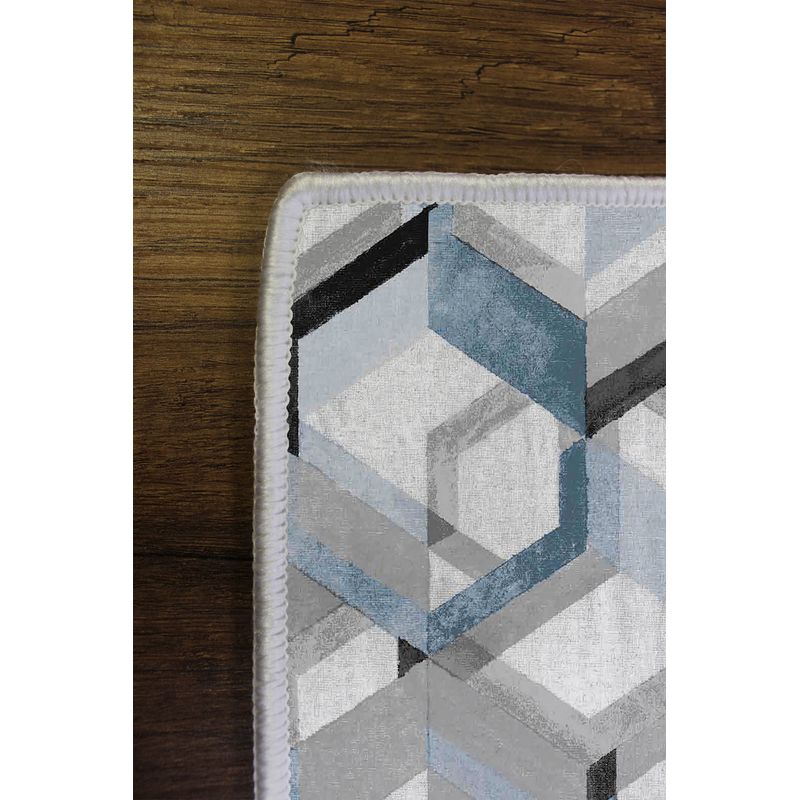 Casa si Gradina - Textile si covoare - Covoare - Covoare casa - Covor, Conceptum Hypnose, gri, 60x100 cm, 100% poliester, antiderapant - Infinity.ro