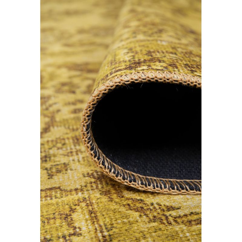 Casa si Gradina - Textile si covoare - Covoare - Covoare casa - Covor, Conceptum Hypnose, galben, 75x150 cm, 100% poliester - Infinity.ro