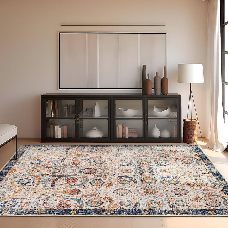Casa si Gradina - Textile si covoare - Covoare - Covoare casa - Covor, Conceptum Hypnose, multicolor, 80x200 cm, bumbac si poliester, antiderapant - Infinity.ro