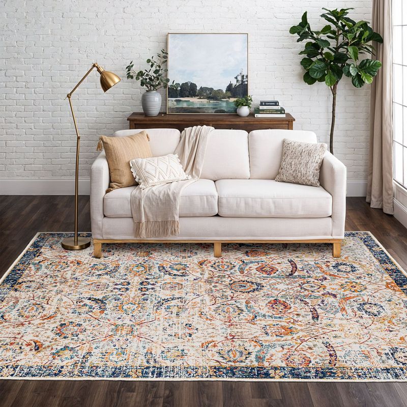 Casa si Gradina - Textile si covoare - Covoare - Covoare casa - Covor, Conceptum Hypnose, multicolor, 80x200 cm, bumbac si poliester, antiderapant - Infinity.ro