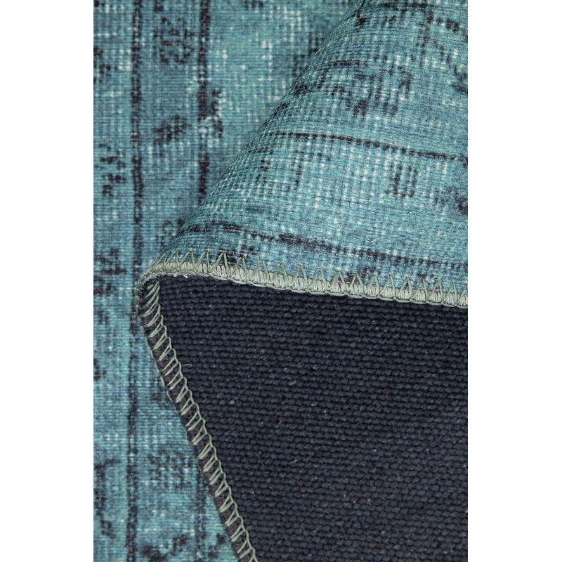 Casa si Gradina - Textile si covoare - Covoare - Covoare casa - Covor, Conceptum Hypnose, turcoaz, 75x150 cm, 100% poliester - Infinity.ro