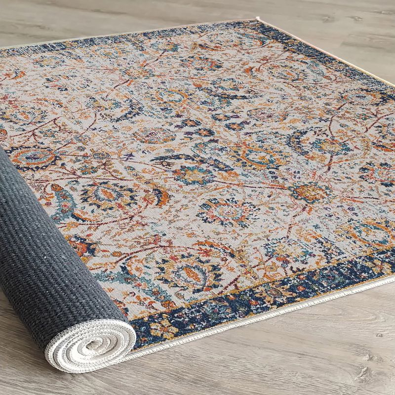 Casa si Gradina - Textile si covoare - Covoare - Covoare casa - Covor, Conceptum Hypnose, multicolor, 80x200 cm, bumbac si poliester, antiderapant - Infinity.ro