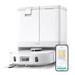 Electronice si Electrocasnice - Ingrijirea locuintei - Aspiratoare - Aspirator robot eufy X10 Pro Omni, 8, 000 Pa, Dual Mop, AI, Alb - Infinity.ro