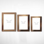 Market - Cadouri - Rame si albume foto - Set rame foto, Aberto Design, plastic, auriu, 10x15 cm, 13x18 cm, 15x21 cm, 628DTR1182 - Infinity.ro