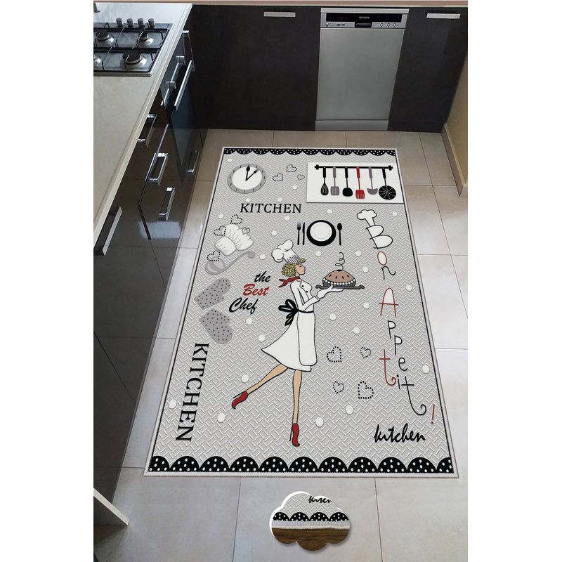 Casa si Gradina - Textile si covoare - Covoare - Covoare casa - Covor, Conceptum Hypnose, multicolor, 50x80 cm, 100% poliester, antiderapant, 945HFT2348 - Infinity.ro