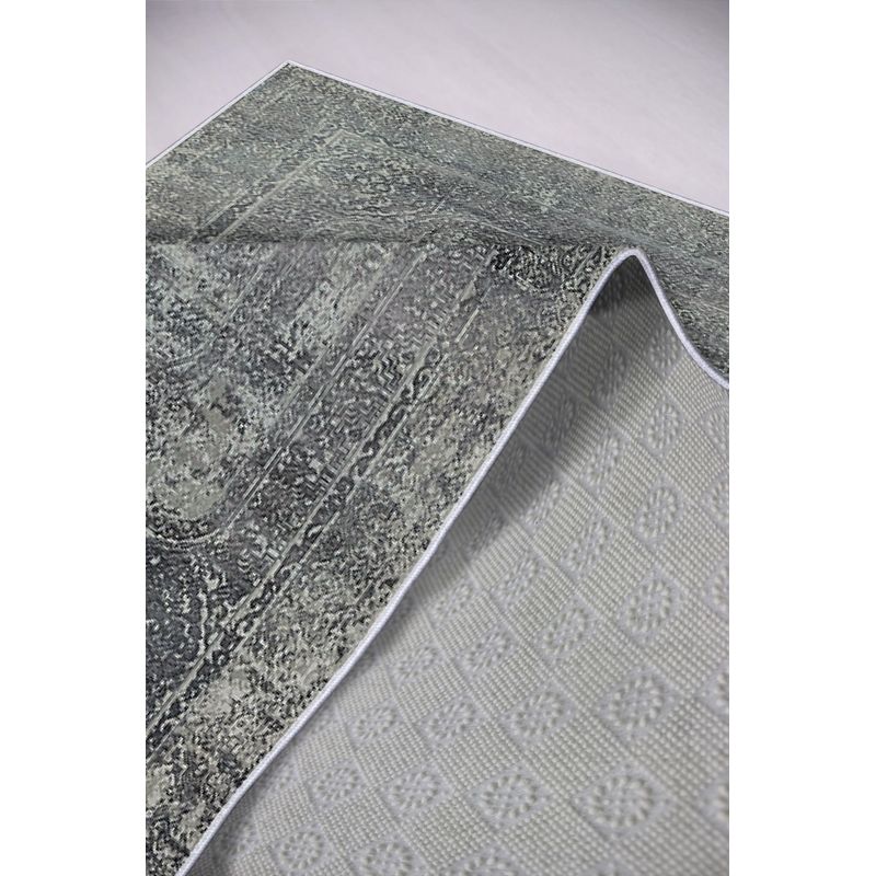 Casa si Gradina - Textile si covoare - Covoare - Covorase intrare - Covoras de intrare, Conceptum Hypnose, gri inchis, 80x150 cm, 100% poliester, antiderapant - Infinity.ro