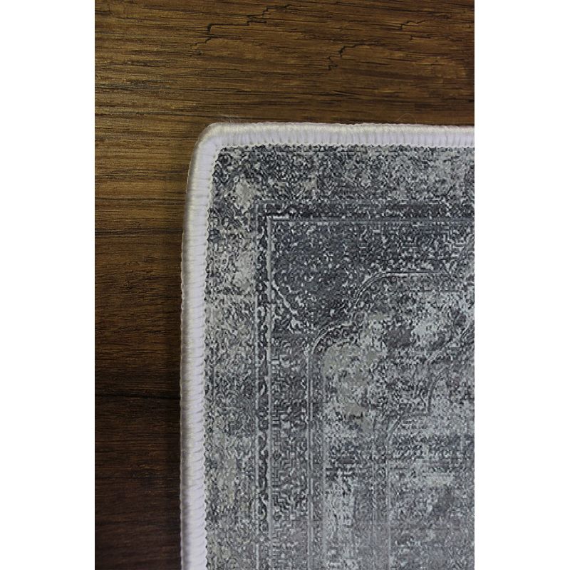 Casa si Gradina - Textile si covoare - Covoare - Covorase intrare - Covoras de intrare, Conceptum Hypnose, gri inchis, 80x150 cm, 100% poliester, antiderapant - Infinity.ro