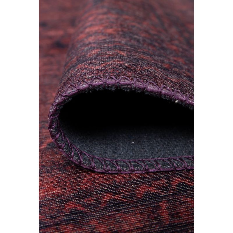 Casa si Gradina - Textile si covoare - Covoare - Covoare casa - Covor, Conceptum Hypnose, rosu, 75x230 cm, 100% poliester, 473RTP3303 - Infinity.ro
