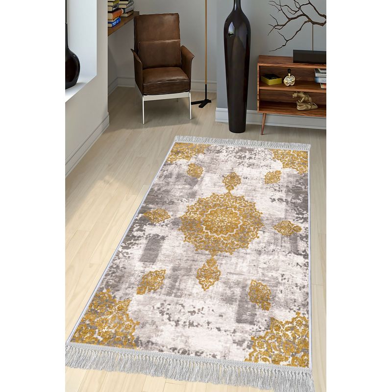 Casa si Gradina - Textile si covoare - Covoare - Covoare casa - Covor, Conceptum Hypnose, catifea, multicolor, 80x120 cm, antiderapant, 599HFT1134 - Infinity.ro