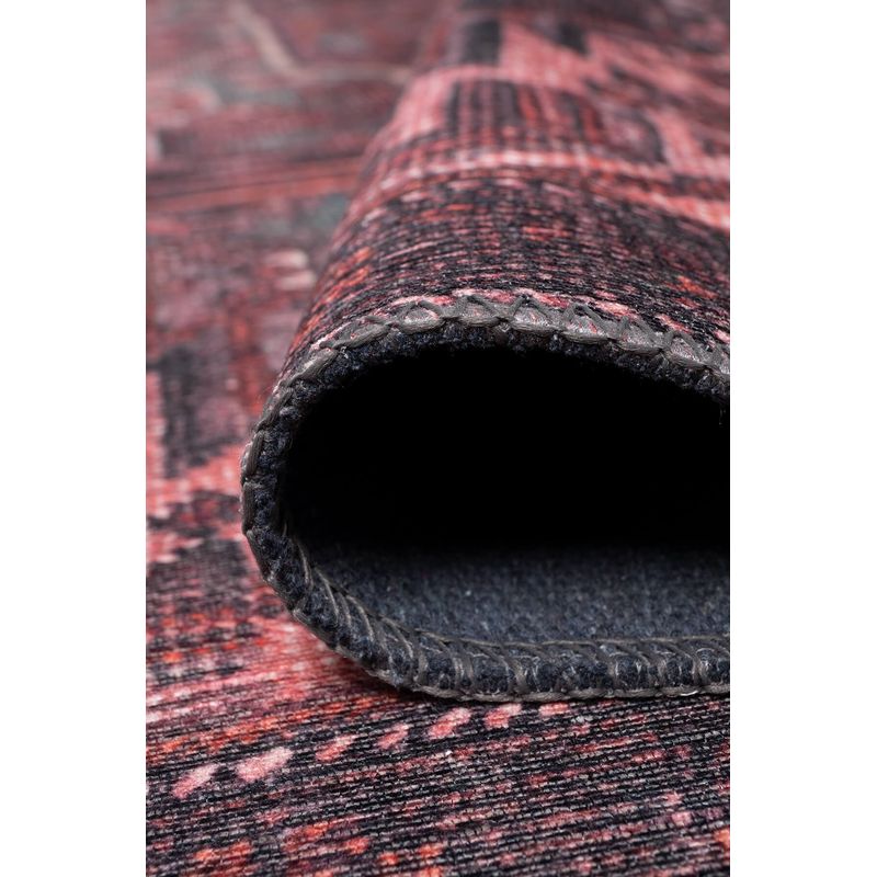 Casa si Gradina - Textile si covoare - Covoare - Covoare casa - Covor, Conceptum Hypnose, burgundy, 75x150 cm, 100% poliester, 473RTP3164 - Infinity.ro