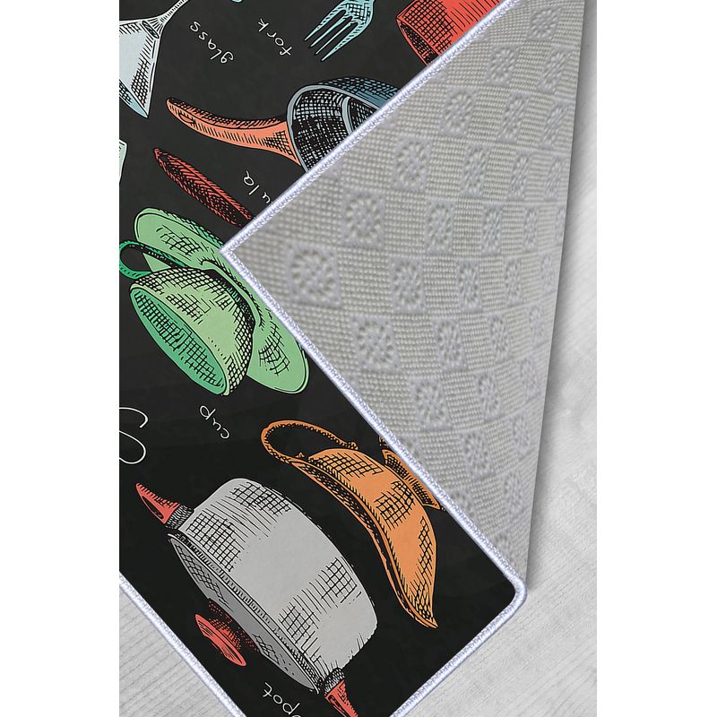 Casa si Gradina - Textile si covoare - Covoare - Covoare casa - Covor, Conceptum Hypnose, multicolor, 60x100 cm, 100% poliester, antiderapant, 945HFT2218 - Infinity.ro