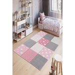 Casa si Gradina - Textile si covoare - Covoare - Covoare copii - Covor hol, Conceptum Hypnose, multicolor, 80x150 cm, 100% poliester, antiderapant, 213HFT1266 - Infinity.ro