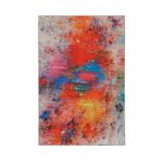 Casa si Gradina - Textile si covoare - Covoare - Covoare casa - Covor, Conceptum Hypnose, multicolor, 80x120 cm, 100% poliester, antiderapant, 530HFT1701 - Infinity.ro