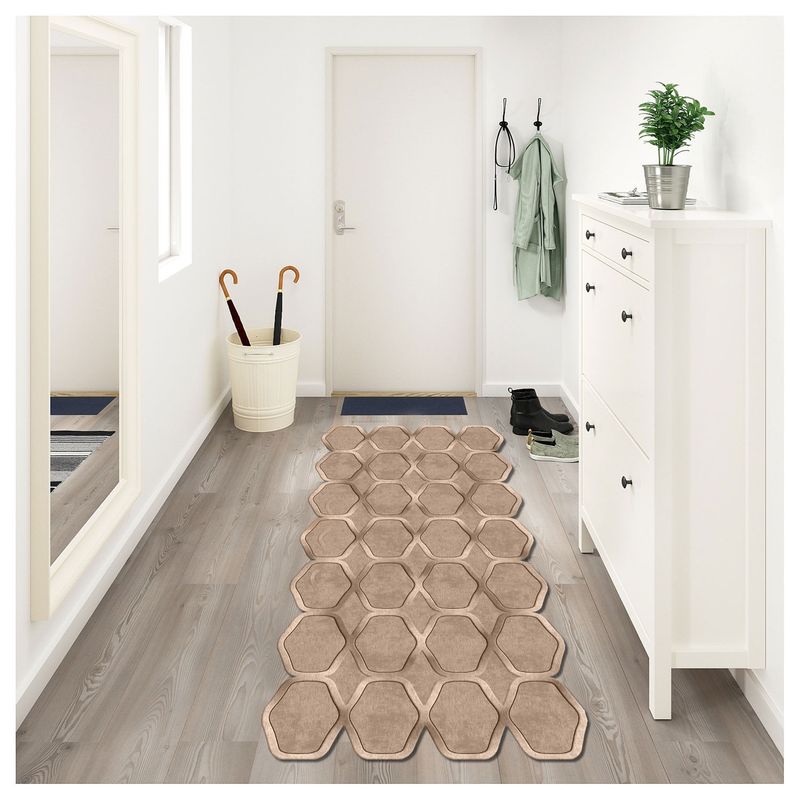 Casa si Gradina - Textile si covoare - Covoare - Covoare casa - Covor, Conceptum Hypnose, nurca, 120x180 cm, 100% poliester, antiderapant, 905ANR1430 - Infinity.ro