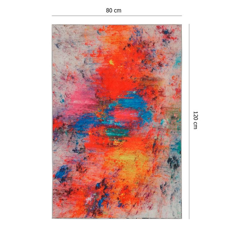 Casa si Gradina - Textile si covoare - Covoare - Covoare casa - Covor, Conceptum Hypnose, multicolor, 80x120 cm, 100% poliester, antiderapant, 530HFT1701 - Infinity.ro
