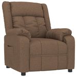 Casa si Gradina - Mobilier - Scaune si fotolii - Fotolii - Fotoliu rabatabil, maro, material textil - Infinity.ro