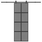 Casa si Gradina - Constructii - Usi interior, exterior si garaj - Usi garaj - Usa glisanta cu set de feronerie sticla temperata si aluminiu - Infinity.ro