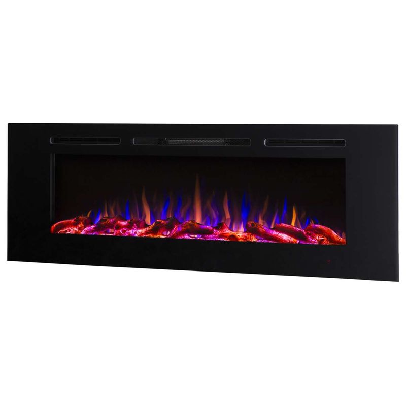 Casa si Gradina - Termice - Sobe, Seminee si accesorii - Seminee - Semineu electric de perete-incorporabil Hermes, 544x1280x140 mm, 1500W - Infinity.ro